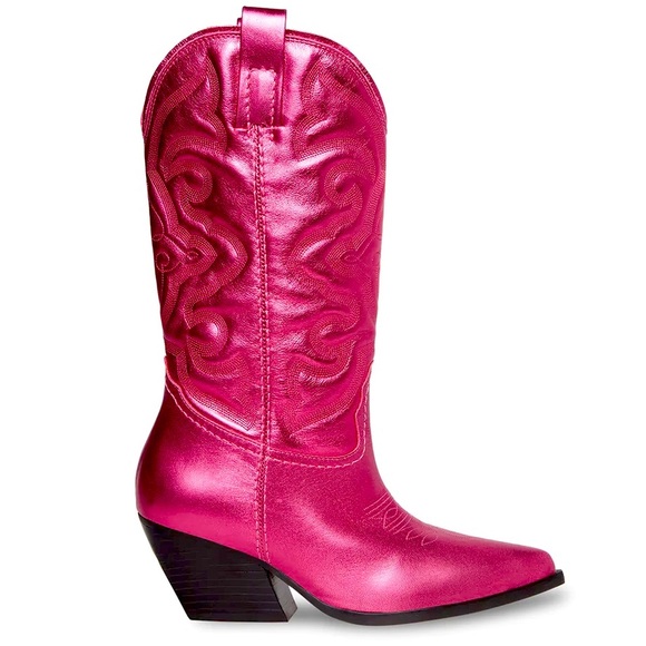 Cosmic Cowgirl Boots Fuchsia - Picture 1 of 6